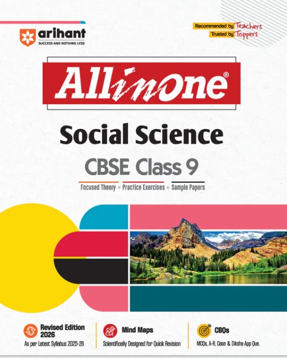 CBSE All in One Social Science Class 9 Exam 2025-26